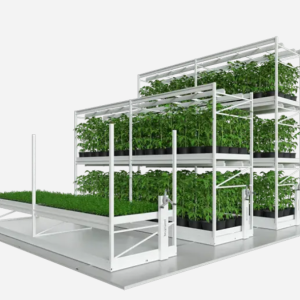Transforming Agriculture: Vertical Farming with Mobile Racking