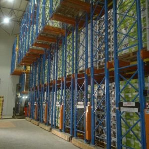 MOBILE RACKING INSTALLATION IN FRUIT STORES